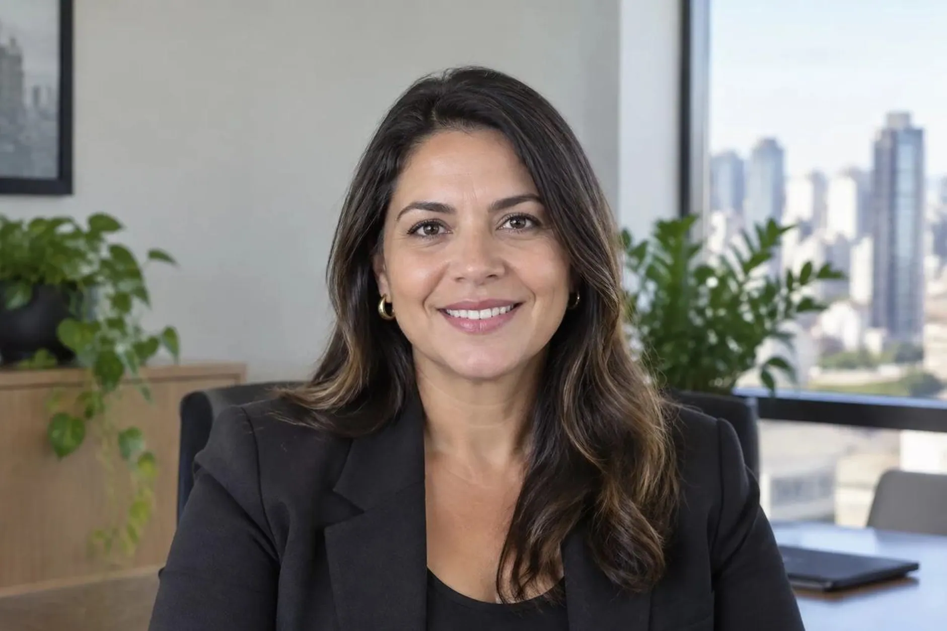 Luciana Ramos, corretora de imóveis